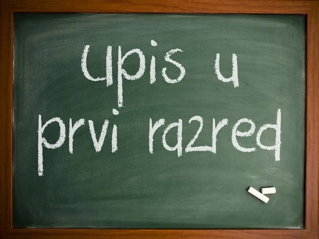 Upisi u 1. razred – jesenski upisni rok