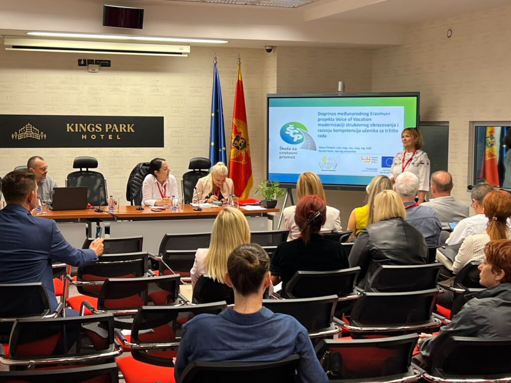 Erasmus+ projekt Voice of Vocation na XVI. Međunarodnom simpoziju logistike i prometa